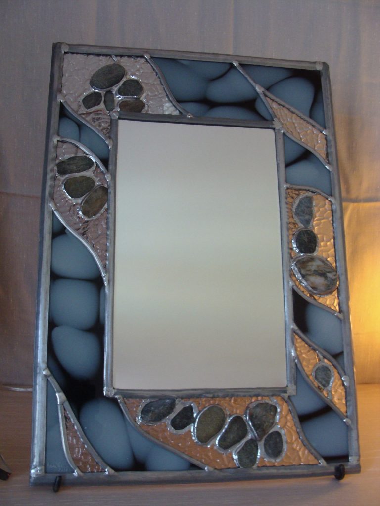 miroir Rivière de Galet