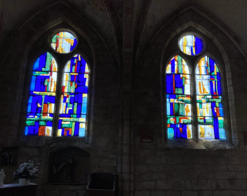 Deux baies créations, église de Condécourt (95)